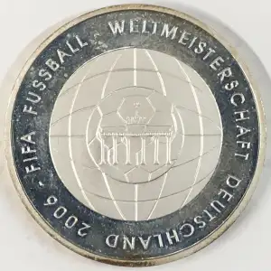 GERMANY-FEDERAL REPUBLIC Silver 10 EURO
