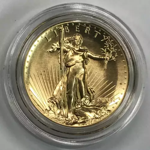 Gold Bullion- 2009 (MMIX) Ultra High Relief Saint-Gaudens Double Eagle $20 Gold Coin (3)
