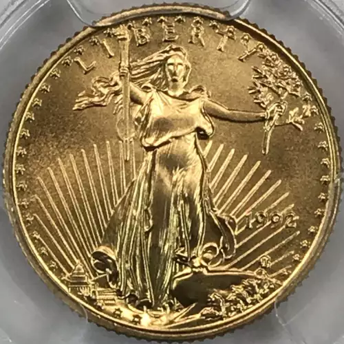 Gold Bullion-Gold Eagles--$5 Gold Eagle 1/10 oz -Gold- 5 Dollar (3)