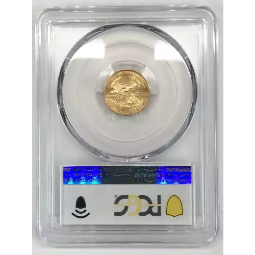 Gold Bullion-Gold Eagles--$5 Gold Eagle 1/10 oz -Gold- 5 Dollar (5)