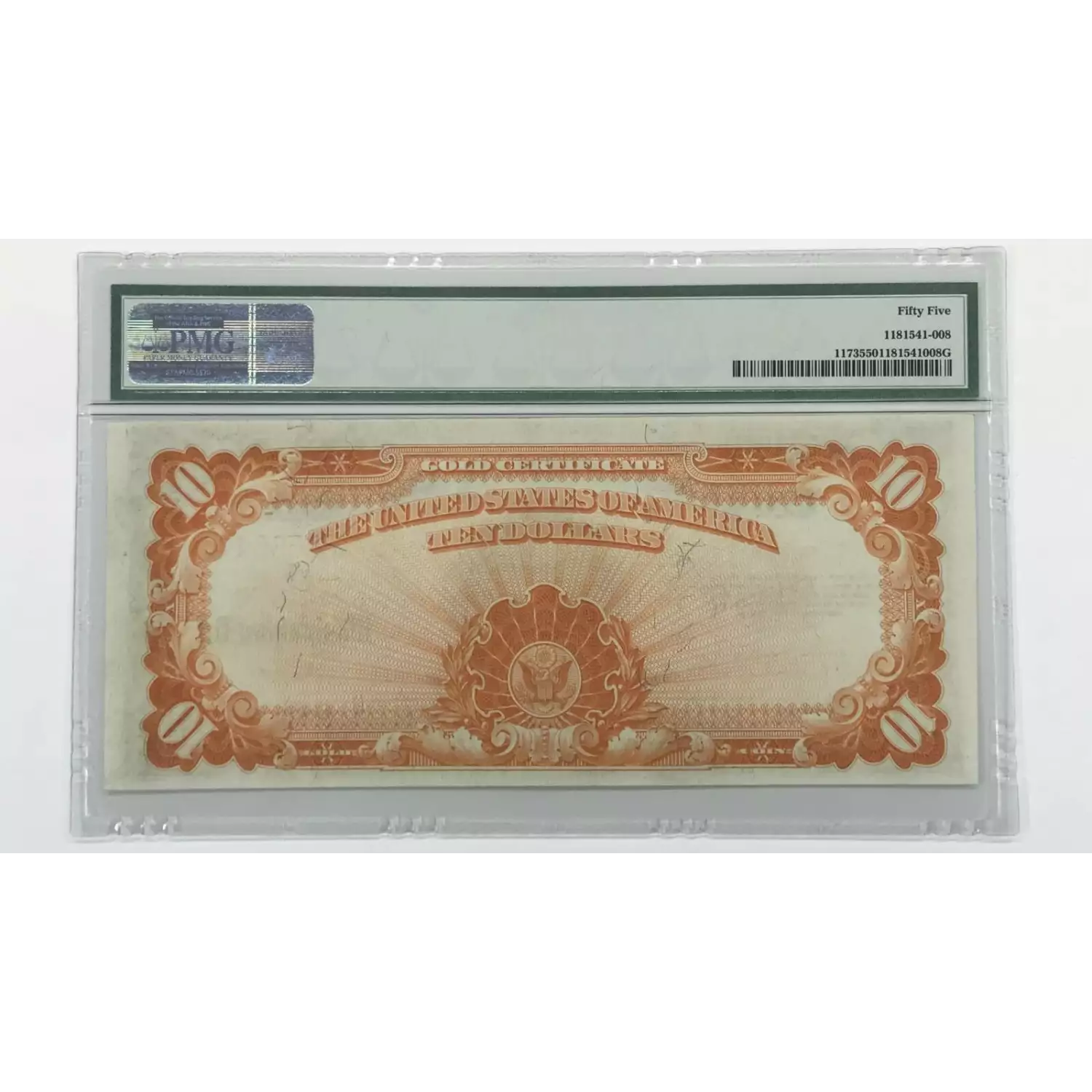 1922 $10 Gold Certificates 1173 PMG 55 Old Pueblo Coin 1922 $10 Gold Certificates 1173 PMG 55 Old Pueblo Coin