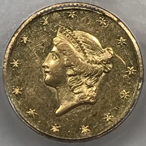 Gold Dollars---Liberty Head 1849-1854 -Gold- 1 Dollar (2)