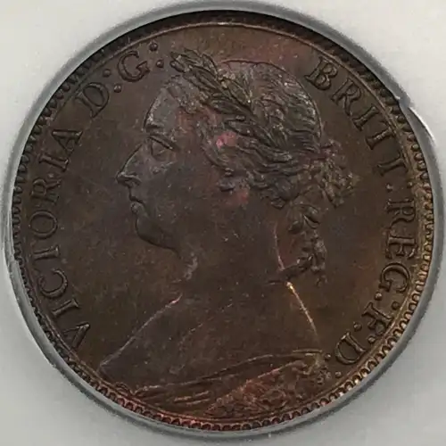 Great Britain Bronze FARTHING (2)