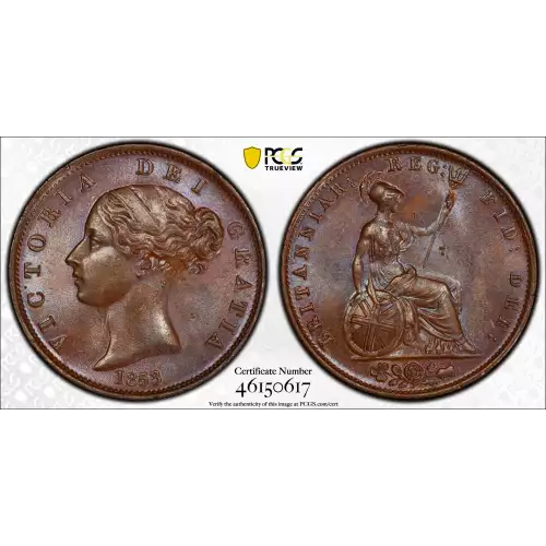Great Britain Copper 1/2 PENNY
