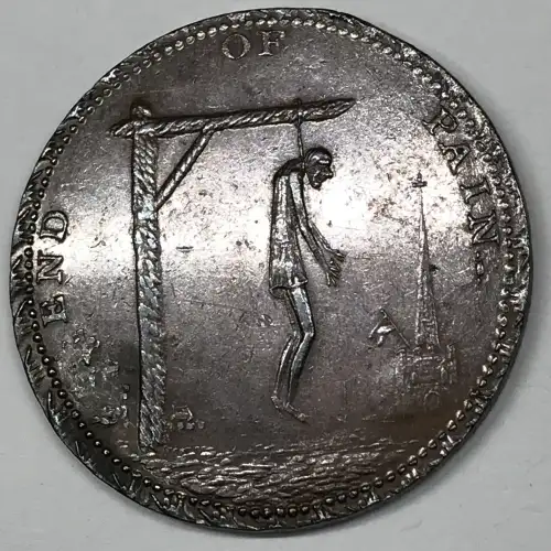 Great Britain Copper Half Penny Conder Token (generic) [eBay category UK Half Pennies: 3396] (5)