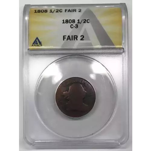 Half Cent Draped Bust-1800-08 -Copper