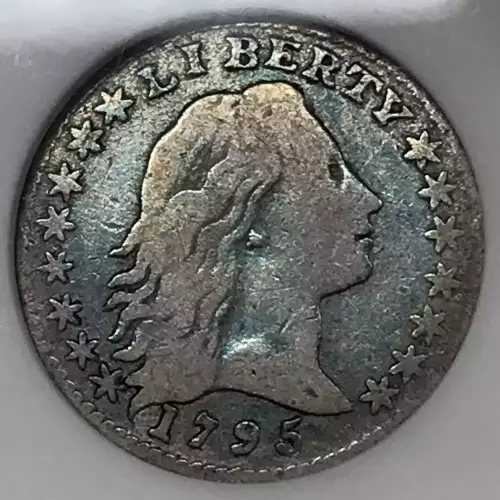 Half Dimes---Flowing Hair 1794-1795 -Silver- 0.5 Dime (3)