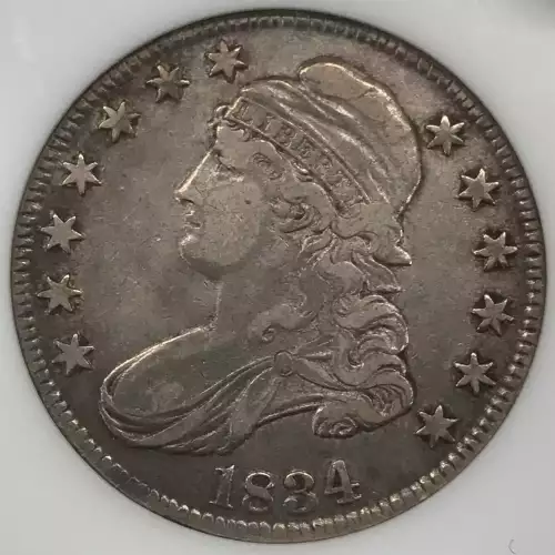 Half Dollars---Capped Bust, Lettered Edge 1807-1836 -Silver- 0.5 Dollar (2)