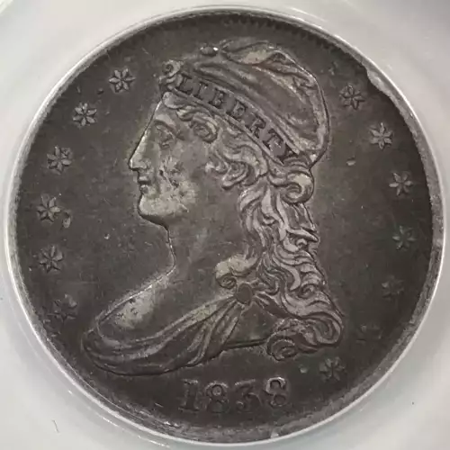 Half Dollars---Capped Bust, Reeded Edge 1836-1839 -Silver- 0.5 Dollar (2)