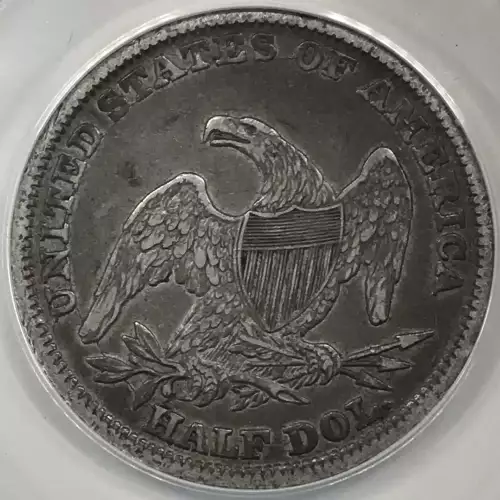 Half Dollars---Capped Bust, Reeded Edge 1836-1839 -Silver- 0.5 Dollar (3)