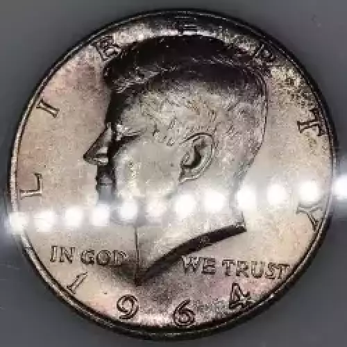 Half Dollars---Kennedy 1964 -Silver- 0.5 Dollar