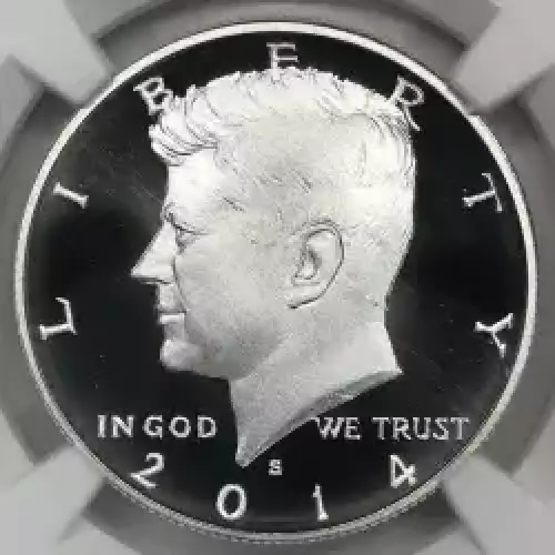 2014-S Silver Kennedy Half Dollar NGC SP-70 PL Enhanced Finish