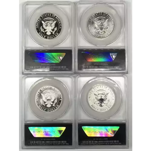 Half Dollars---Kennedy- Post 1970 Silver- 0.5 Dollar