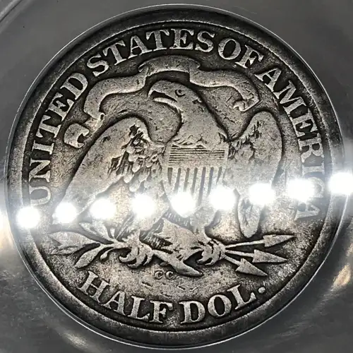 Half Dollars---Liberty Seated 1839-1891 -Silver- 0.5 Dollar (5)