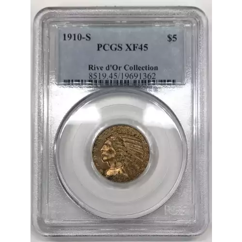 Half Eagle---Indian Head 1908-1929 -Gold- 5 Dollar
