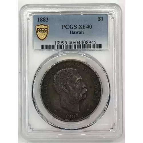 Hawaiian Issues--1883 Dollar -- 1 Dollar (2)
