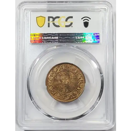 INDIA-BRITISH Bronze 1/4 ANNA (3)