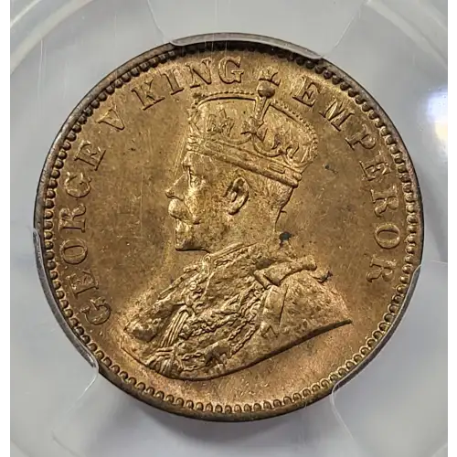 INDIA-BRITISH Bronze 1/4 ANNA (2)