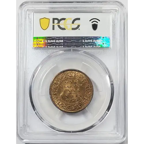 INDIA-BRITISH Bronze 1/4 ANNA (4)