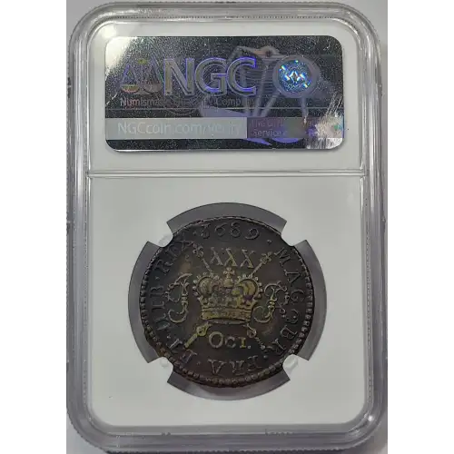 IRELAND Brass 1/2 CROWN (3)