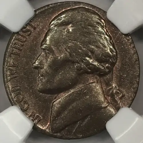 JEFFERSON STRUCK ON A 1C BLANK (3.1 g) BN (3)