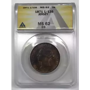 JERSEY Bronze 1/13 SHILLING