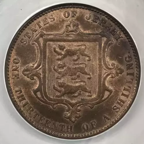 JERSEY Bronze 1/13 SHILLING (4)