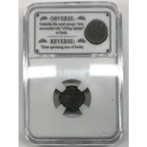 Judaea AD 37-44 AE Prutah Herod Agrippa I