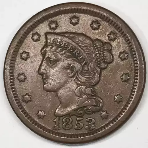 Large Cents - Braided Hair Cent (1839-1857) (3)