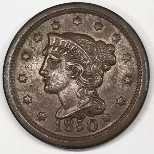 Large Cents - Braided Hair Cent (1839-1857) (3)