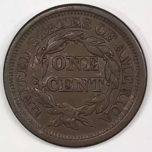 Large Cents - Braided Hair Cent (1839-1857)