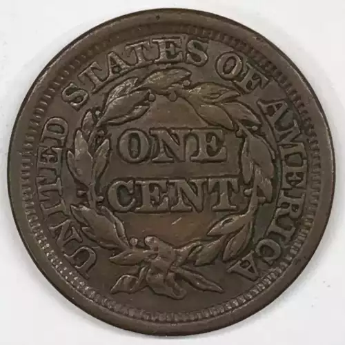 Large Cents - Braided Hair Cent (1839-1857) (2)