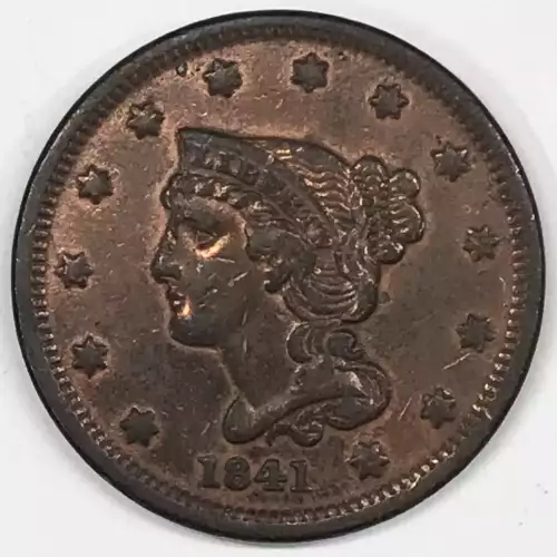 Large Cents - Braided Hair Cent (1839-1857) (3)