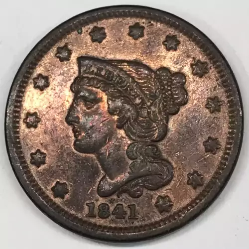 Large Cents - Braided Hair Cent (1839-1857) (4)