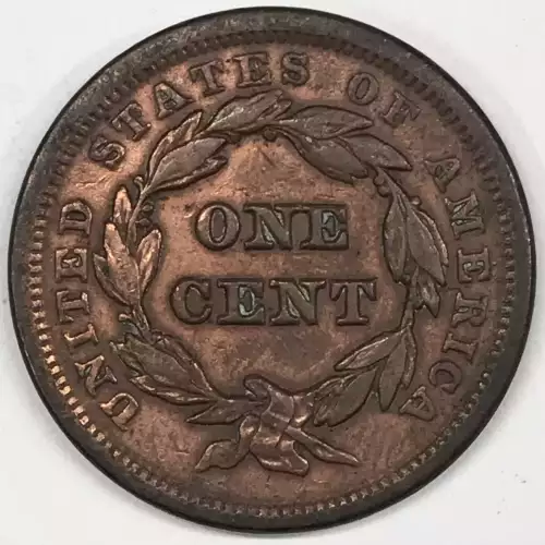 Large Cents - Braided Hair Cent (1839-1857) (2)