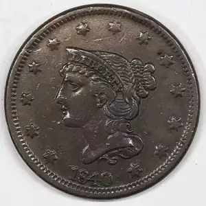 Large Cents - Braided Hair Cent (1839-1857) (3)