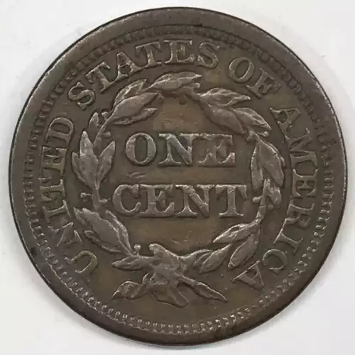 Large Cents - Braided Hair Cent (1839-1857) (2)