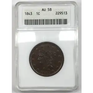 Large Cents - Braided Hair Cent (1839-1857)