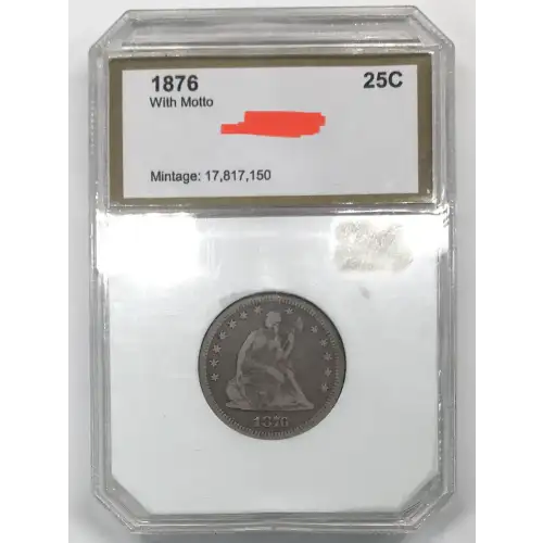 Liberty Seated Quarter Dollar