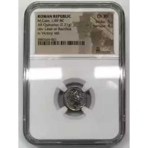 M.Cato, c.89 BC   (3)