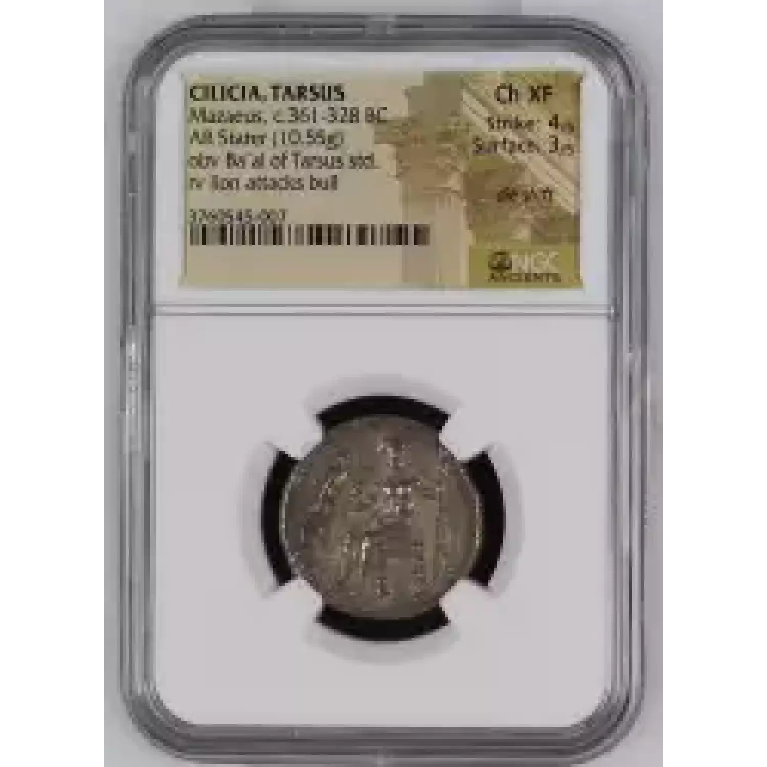Greek Ancient Coin NGC Ch-XF-Strike:-4/5-Surface:-3/5 - Old