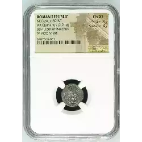 M.Cato, c.89 BC   (5)