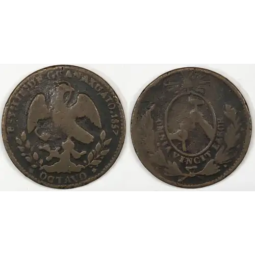 Mexico Brass 1/8 REAL (Octavo Real)