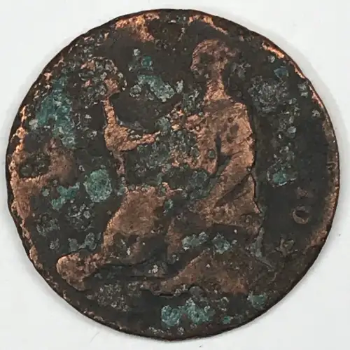 Mexico Copper 1/4 REAL (Un Quarto/Una Quartilla) (3)