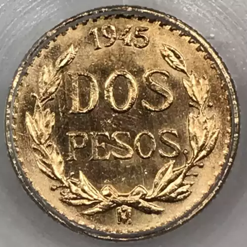 MEXICO Gold 2 PESOS