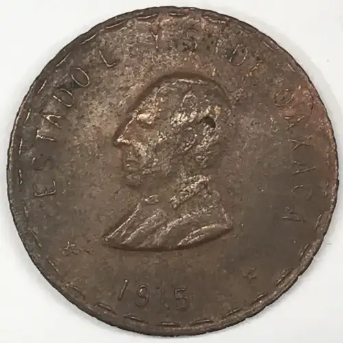 MEXICO-REVOLUTIONARY Copper 10 CENTAVOS