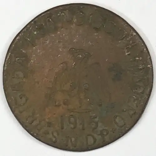 MEXICO-REVOLUTIONARY Copper 20 CENTAVOS