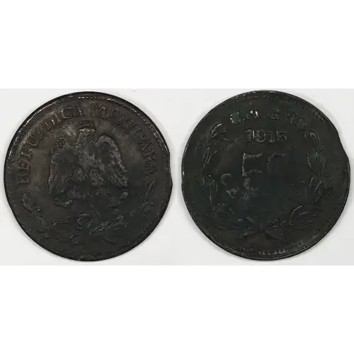 MEXICO-REVOLUTIONARY Copper 50 CENTAVOS