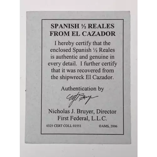 MEXICO Silver 1/2 REAL