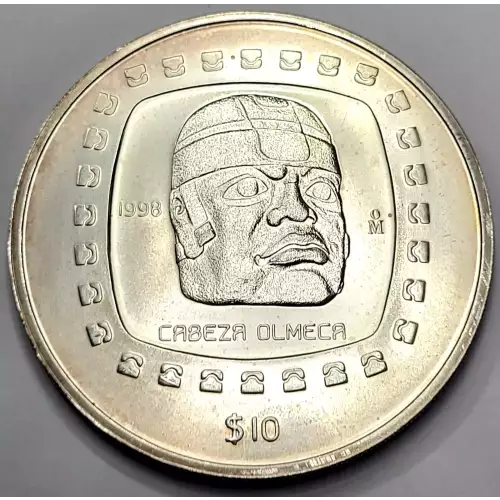 MEXICO Silver 10 PESOS